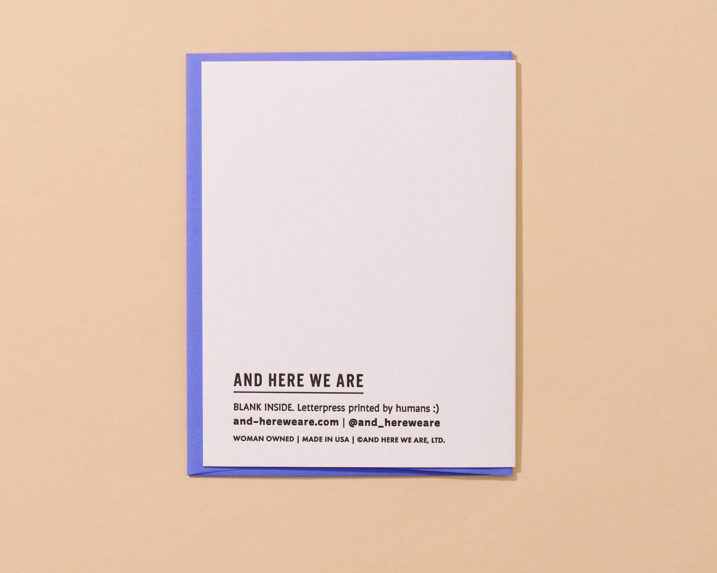 Thank Mew Kitten Letterpress Greeting Card - Cat