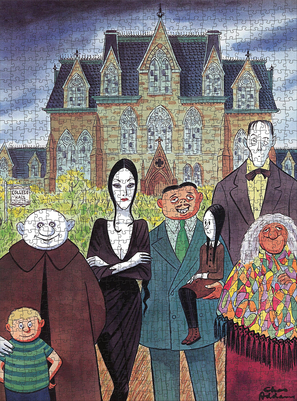 The Addams Family 1000-Piece Jigsaw Puzzle