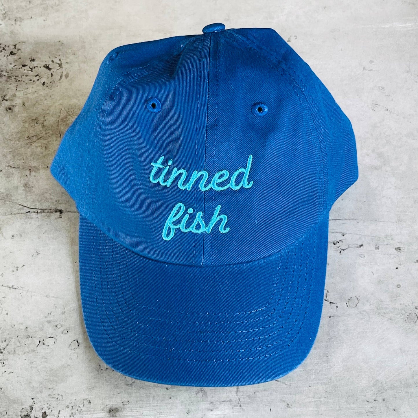 Tinned Fish foodie Baseball Cap Dad Hat
