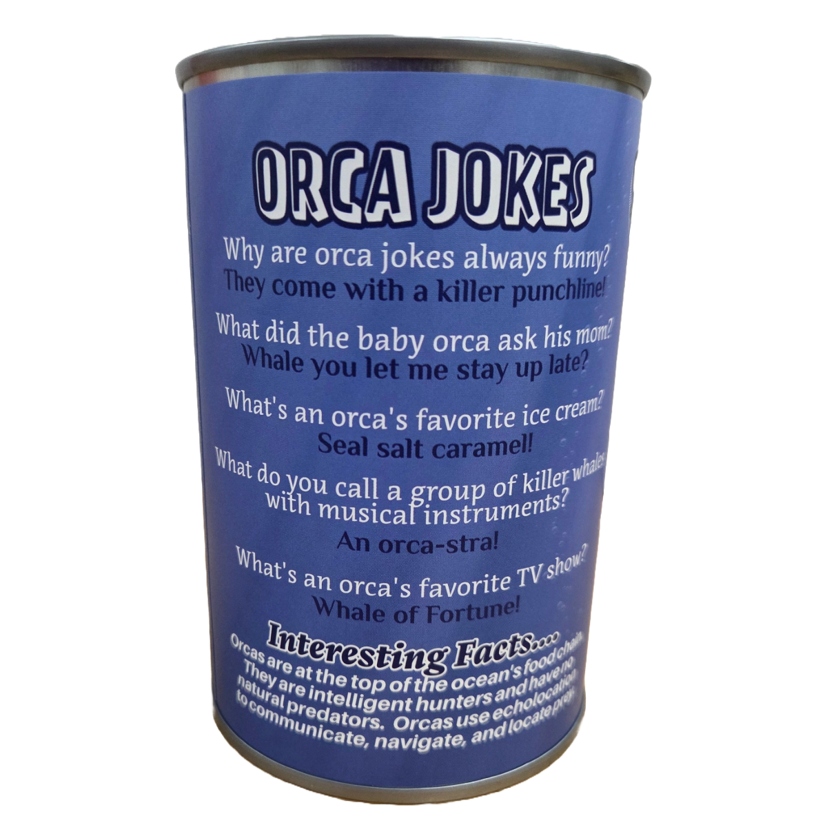 Finley the Canned Orca