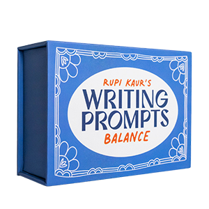 Rupi Kaur's Writing Prompts Balance