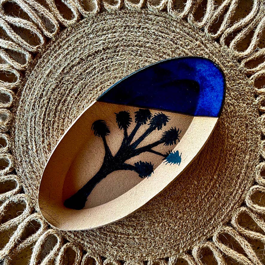 Cacti Oval Trinket Dishes