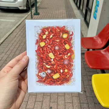 Crawfish Boil Card