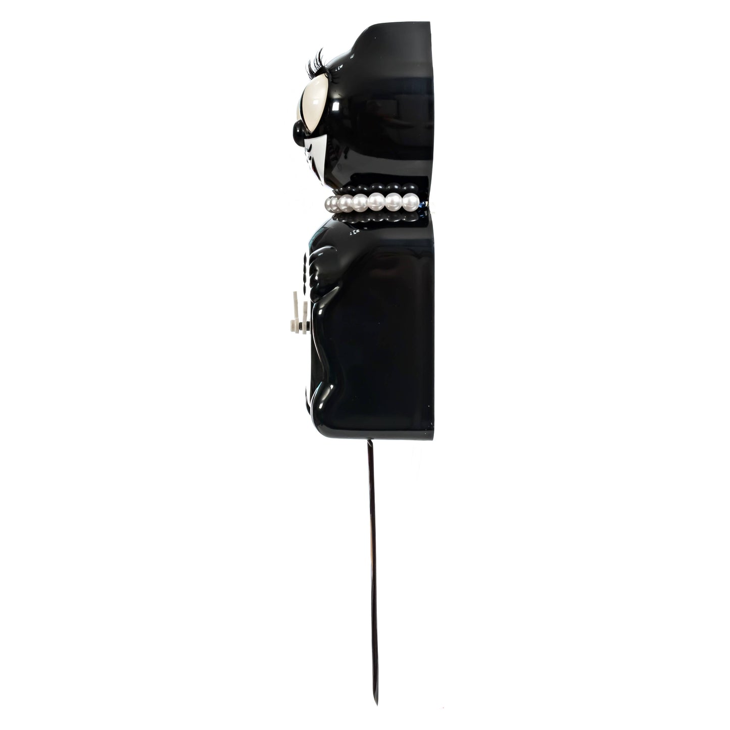 Classic Black Lady Kit Cat Klock
