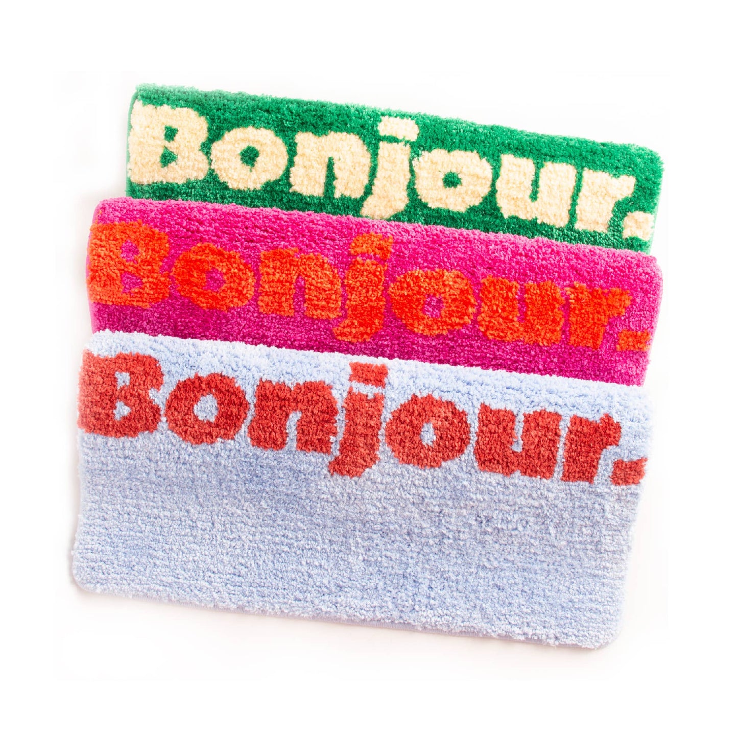 PINK BONJOUR BATH MAT HF