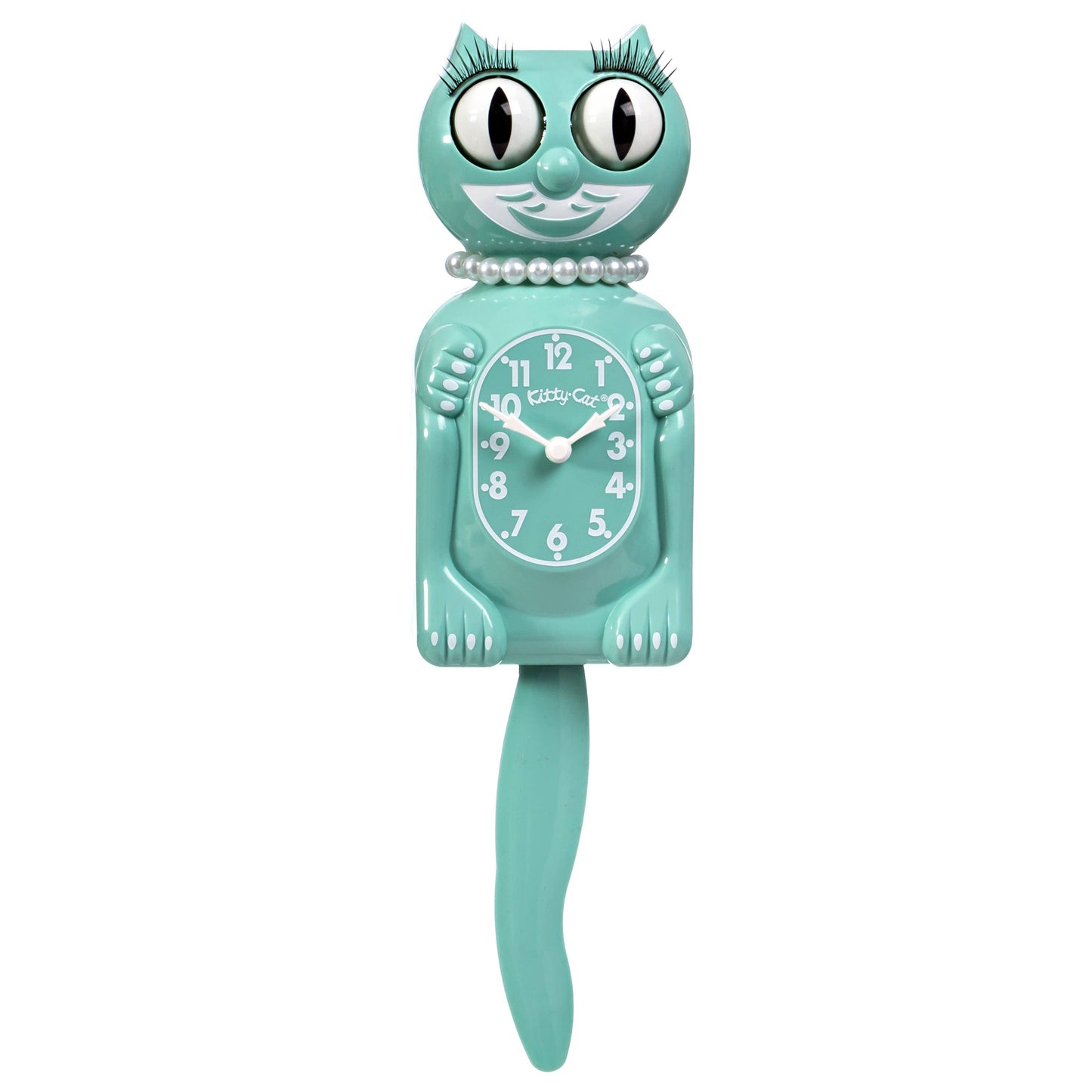 Ocean Waves Miss Kitty-Cat Klock (Smaller Size)