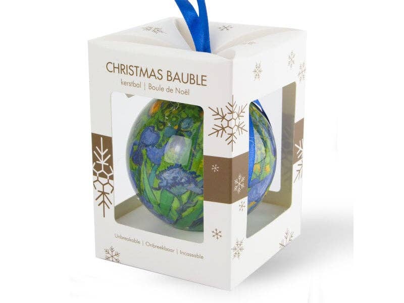 Christmas bauble, Iris, Vincent van Gogh