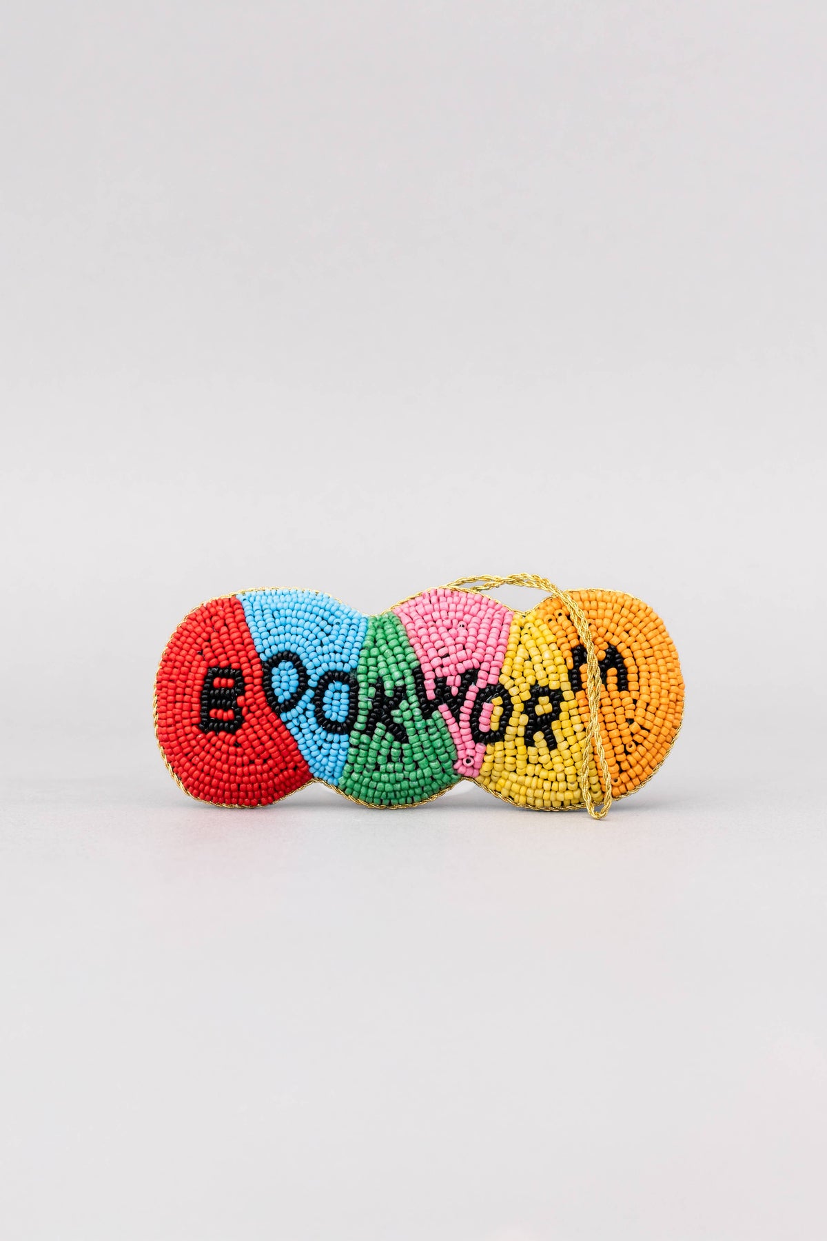 Beaded Ornament, Bookworm