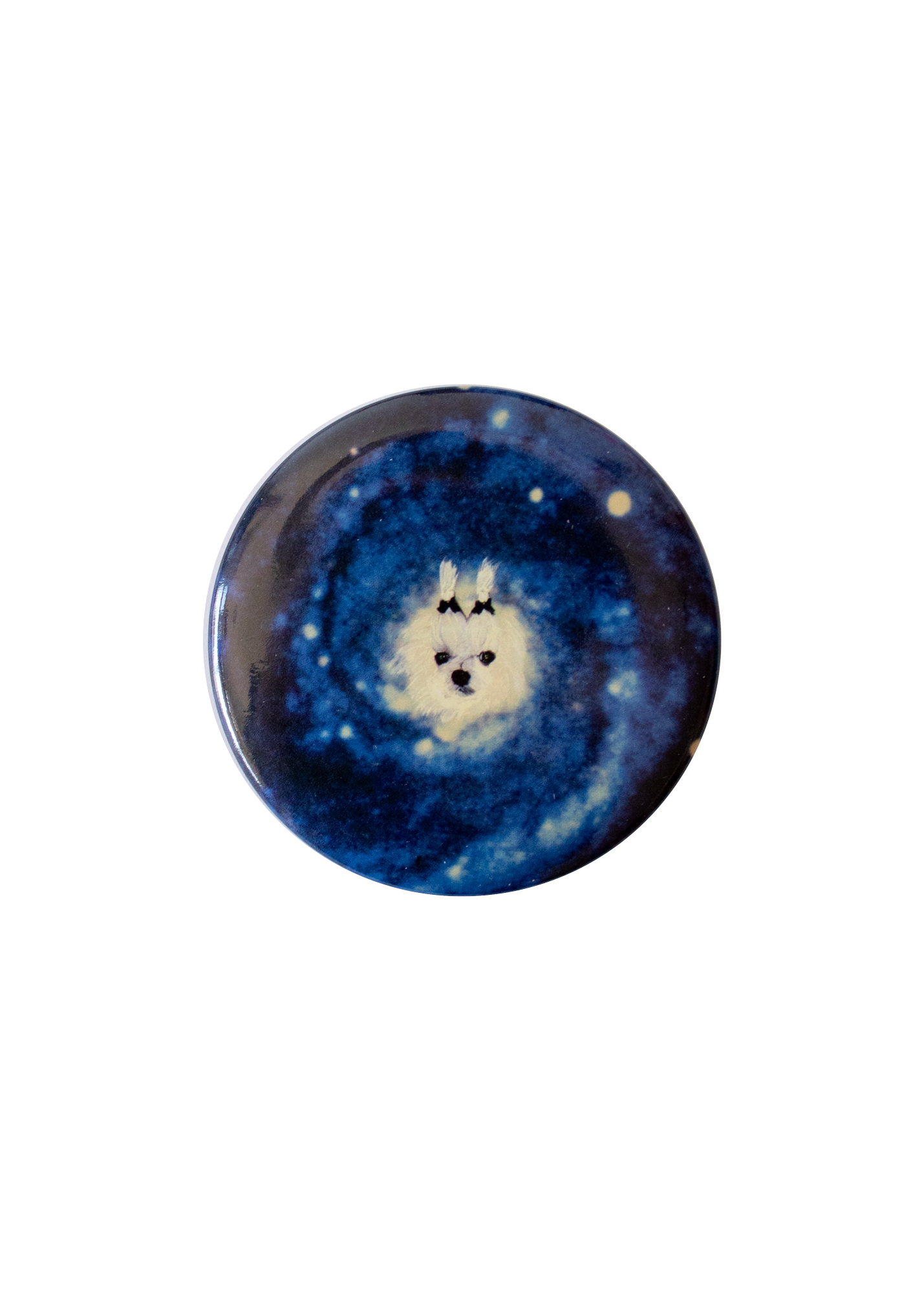 Black hole pinback button