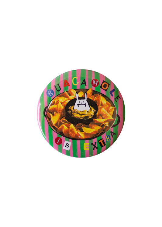 Extra guac pinback button