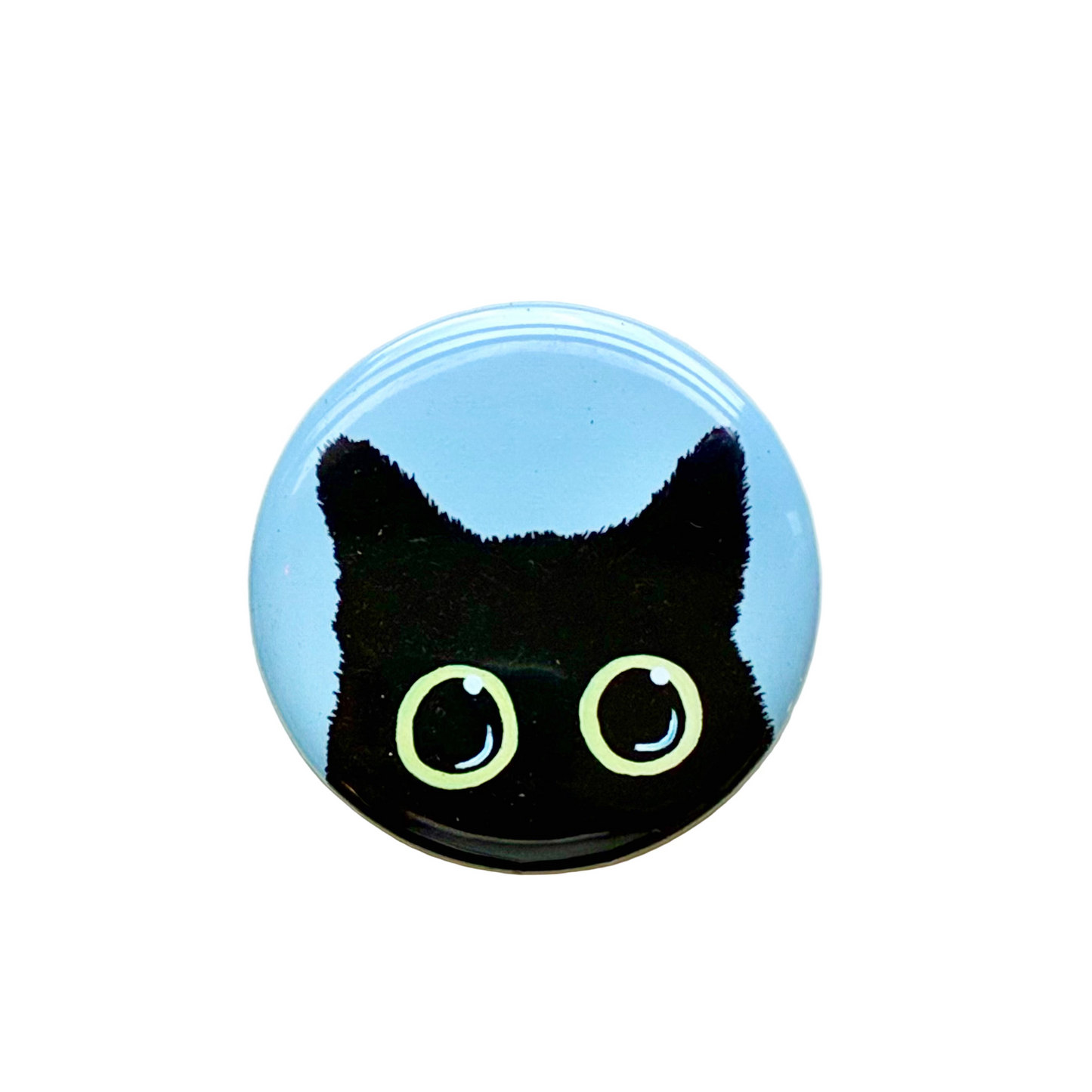 Black Cat Buttons