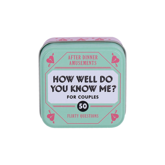 How Well Do You Know Me? For Couples