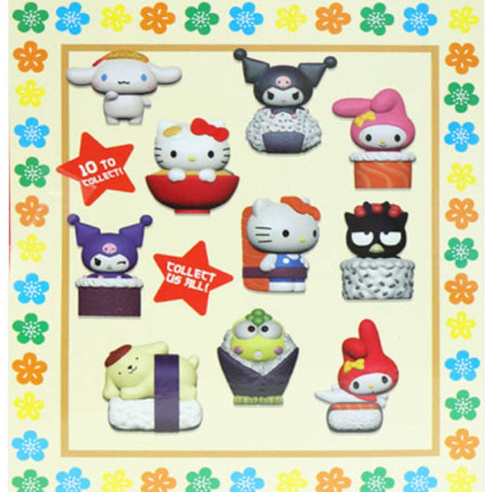Hello Kitty Sushi Collectible Capsule Figures