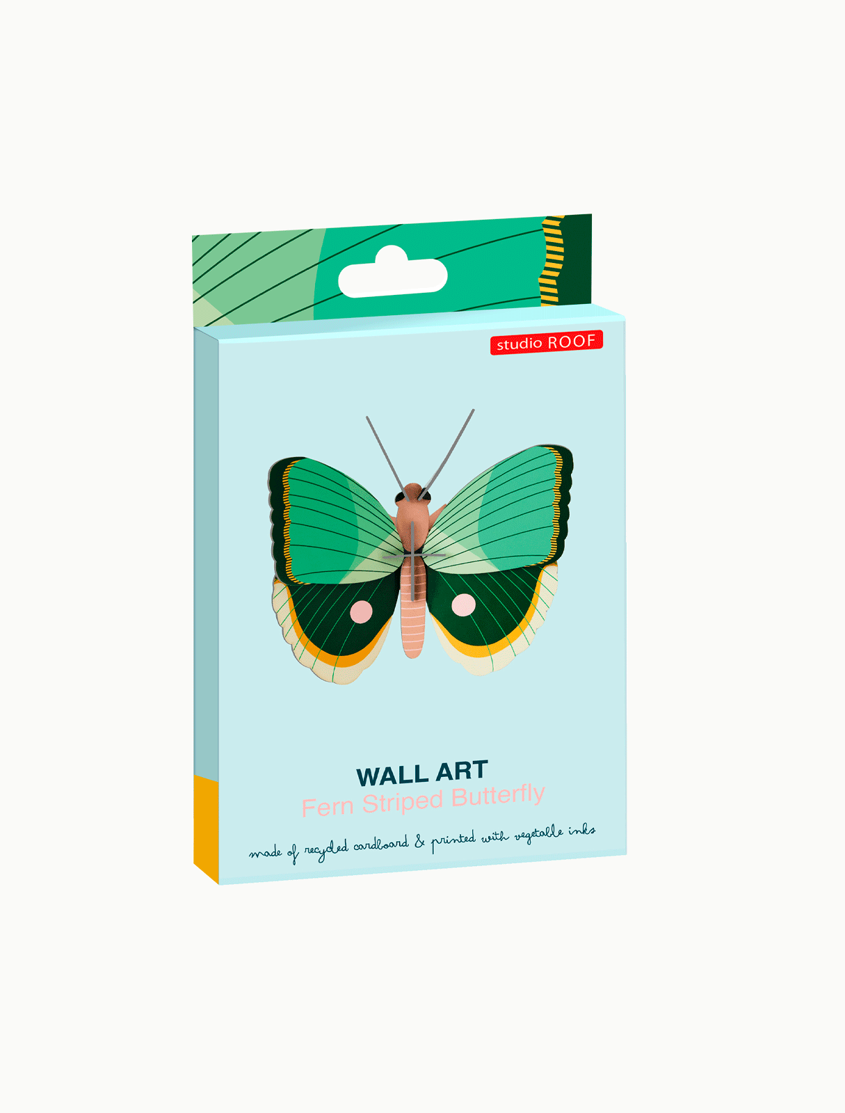 3D Wall Art - Butterfly - Fern Striped Butterfly