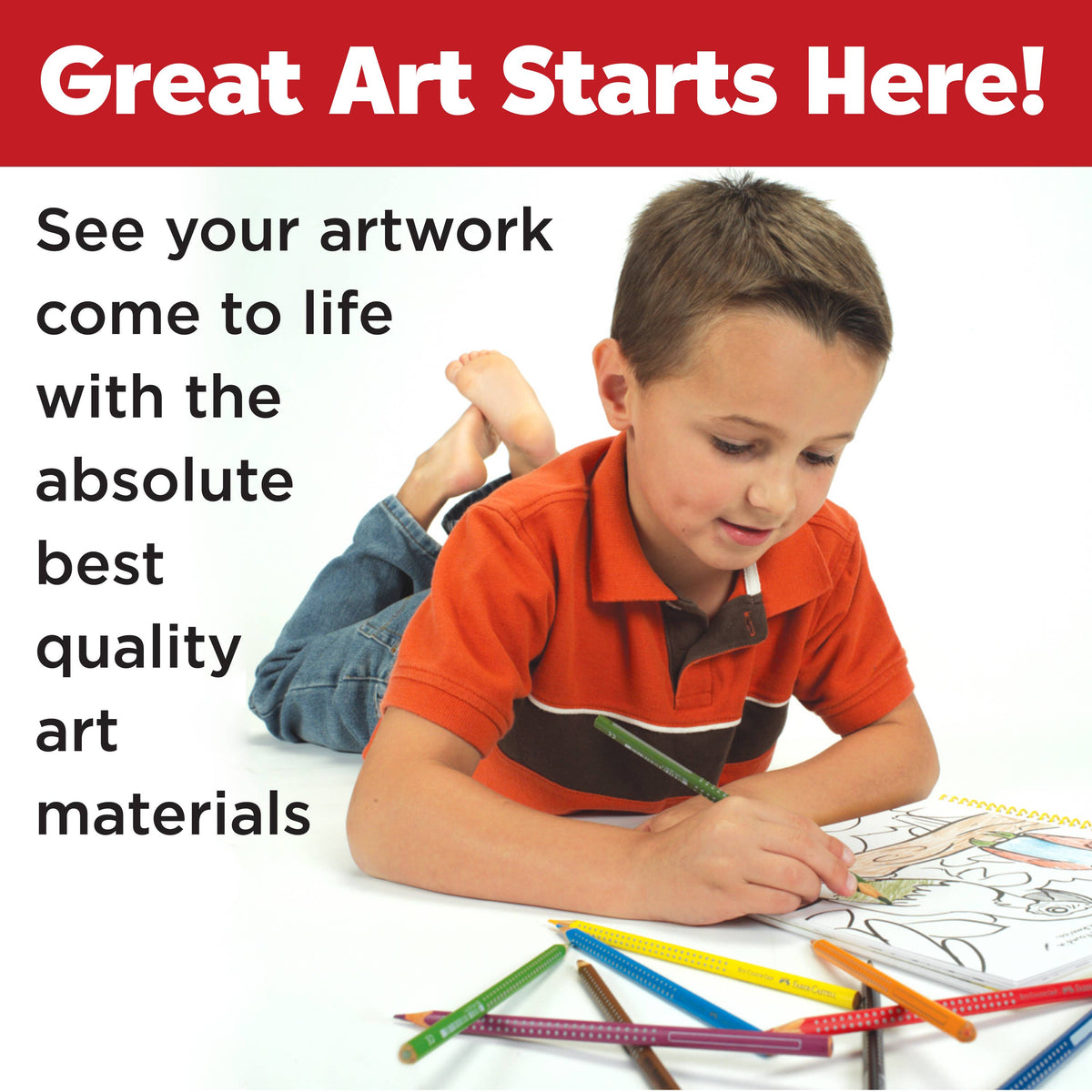 24 Grip EcoPencils - Color Pencils with Raised Grip