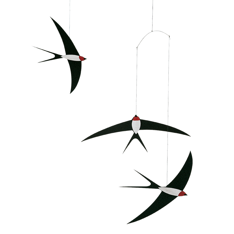 Flying Swallows 3
