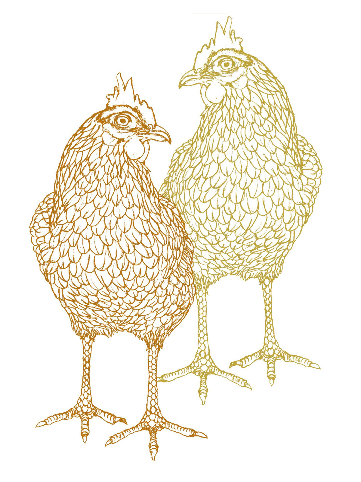 Chickens Babe Baby Doll Tee