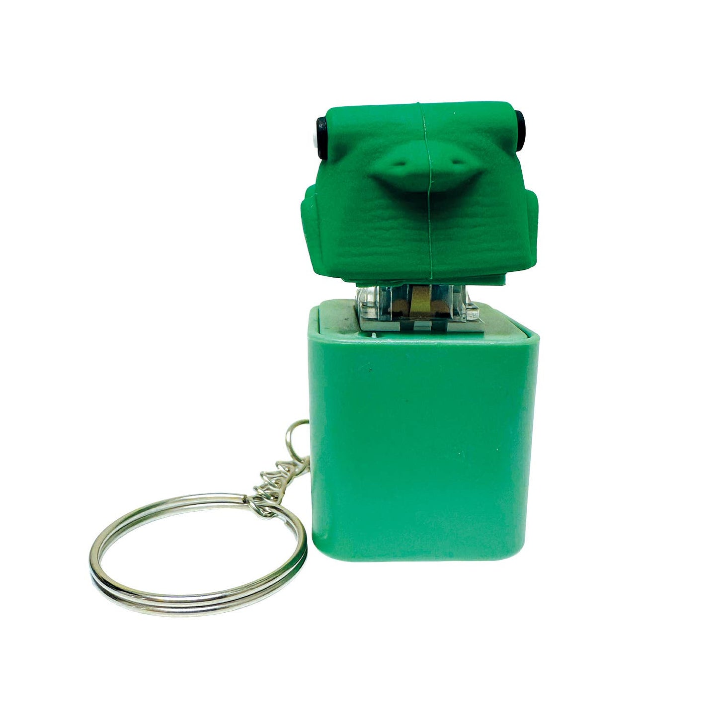 Carry a Tune Frog Croaking Light Up Keychain Fidget