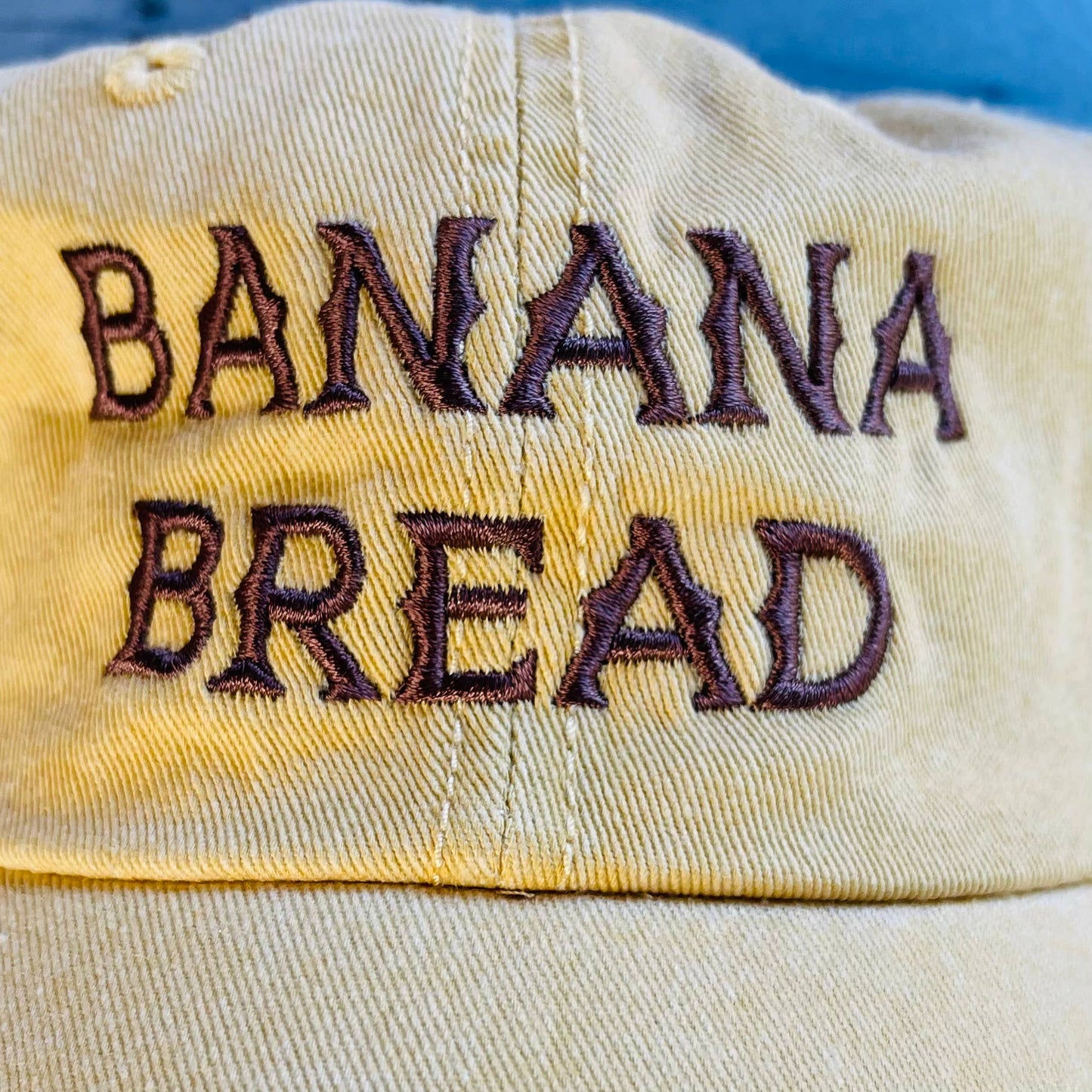 Banana Bread Baseball Cap Dad Hat Restaurant foodie bakery
