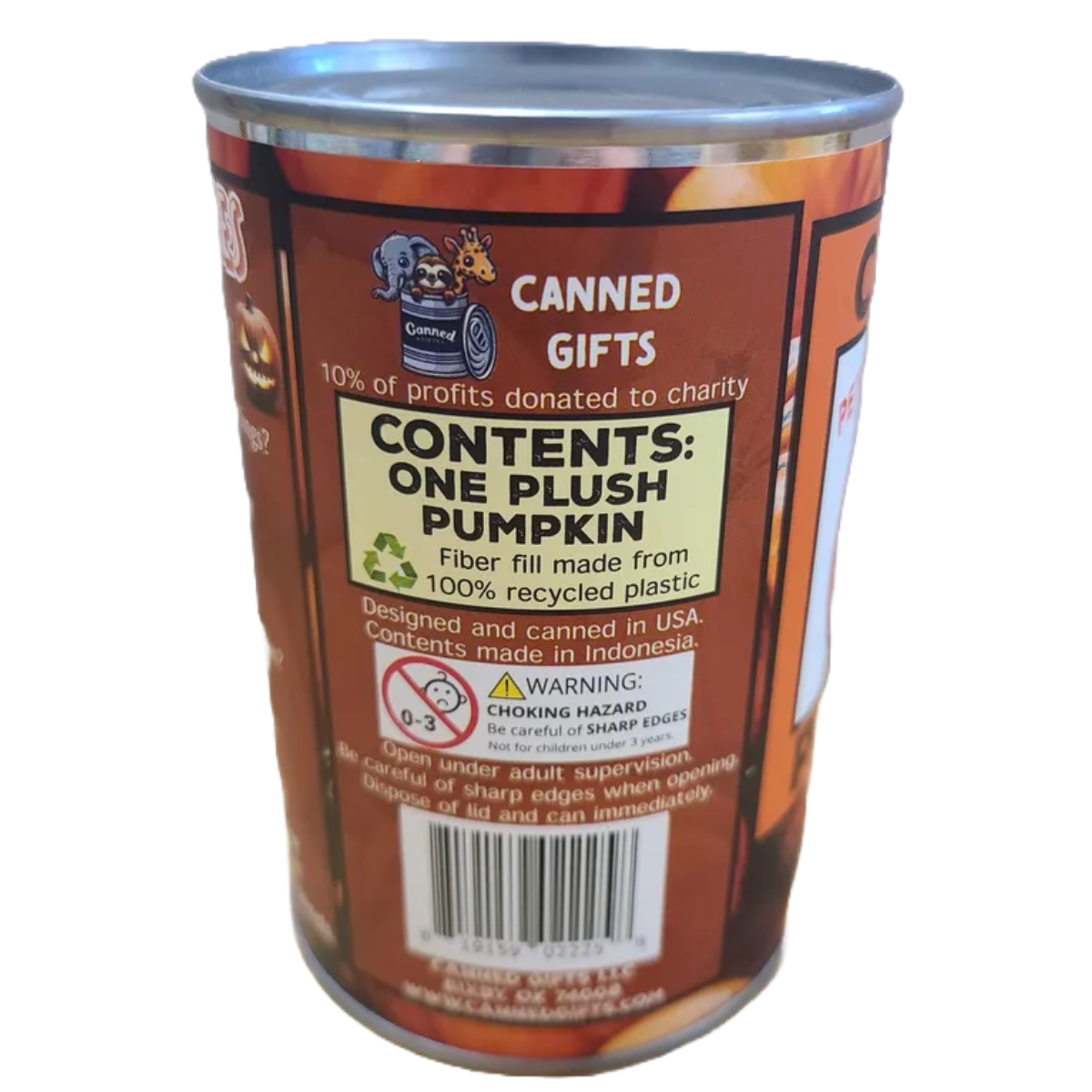 Peter the Canned Pumpkin
