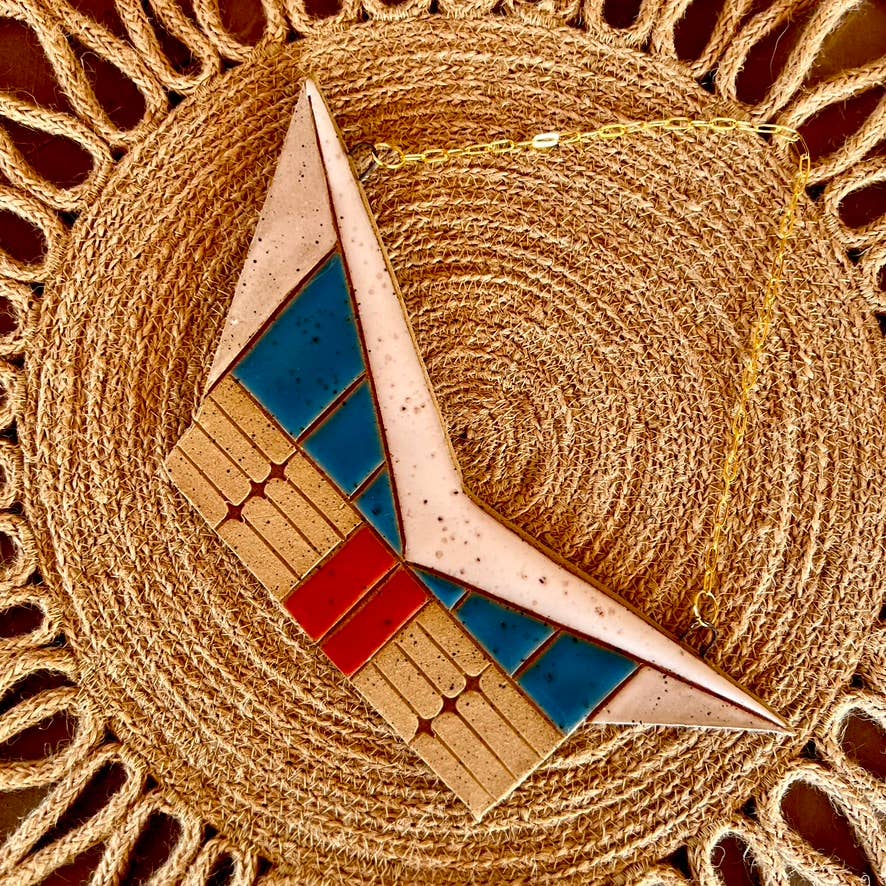 MCM House Ceramic Wall Hangers