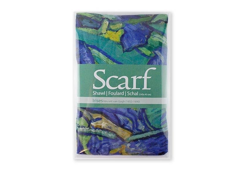 Scarf, Van Gogh, Irises