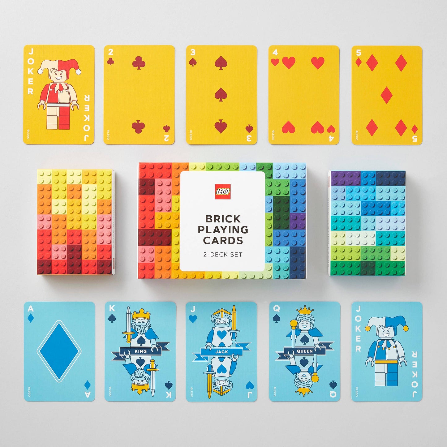 Lego Brick Playing Cards
