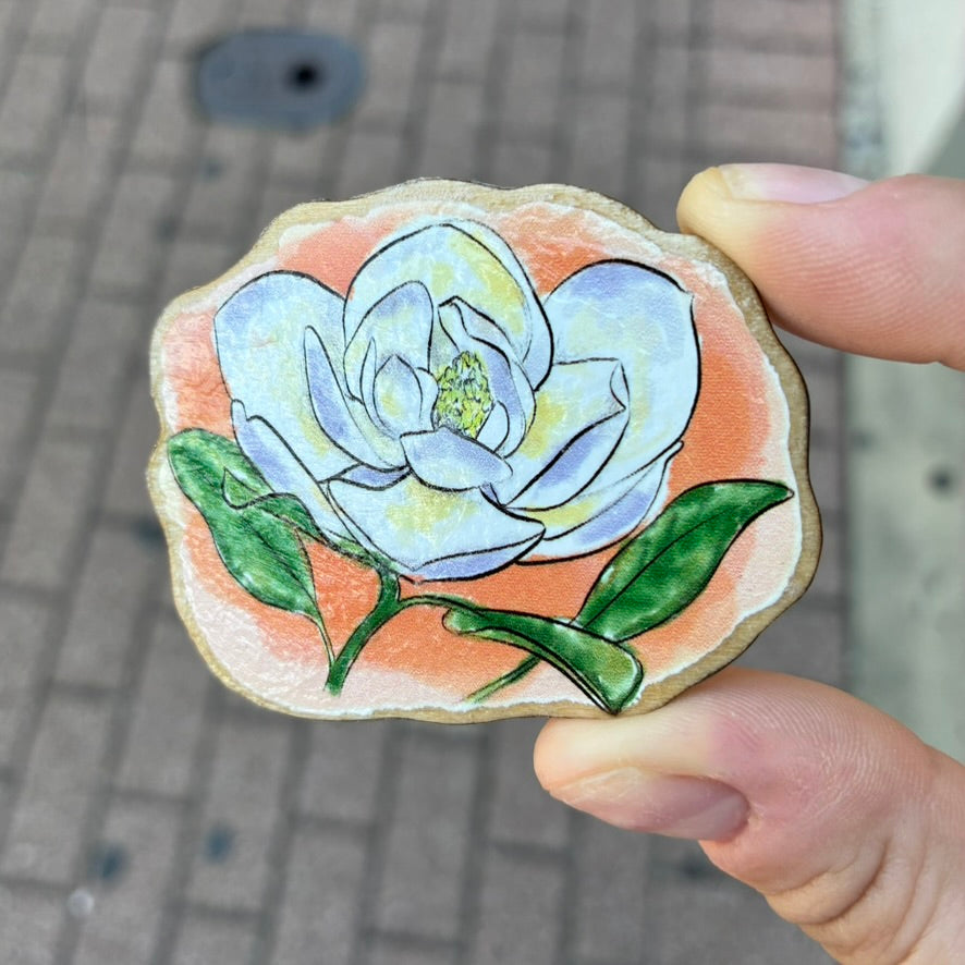 Magnolia Magnet