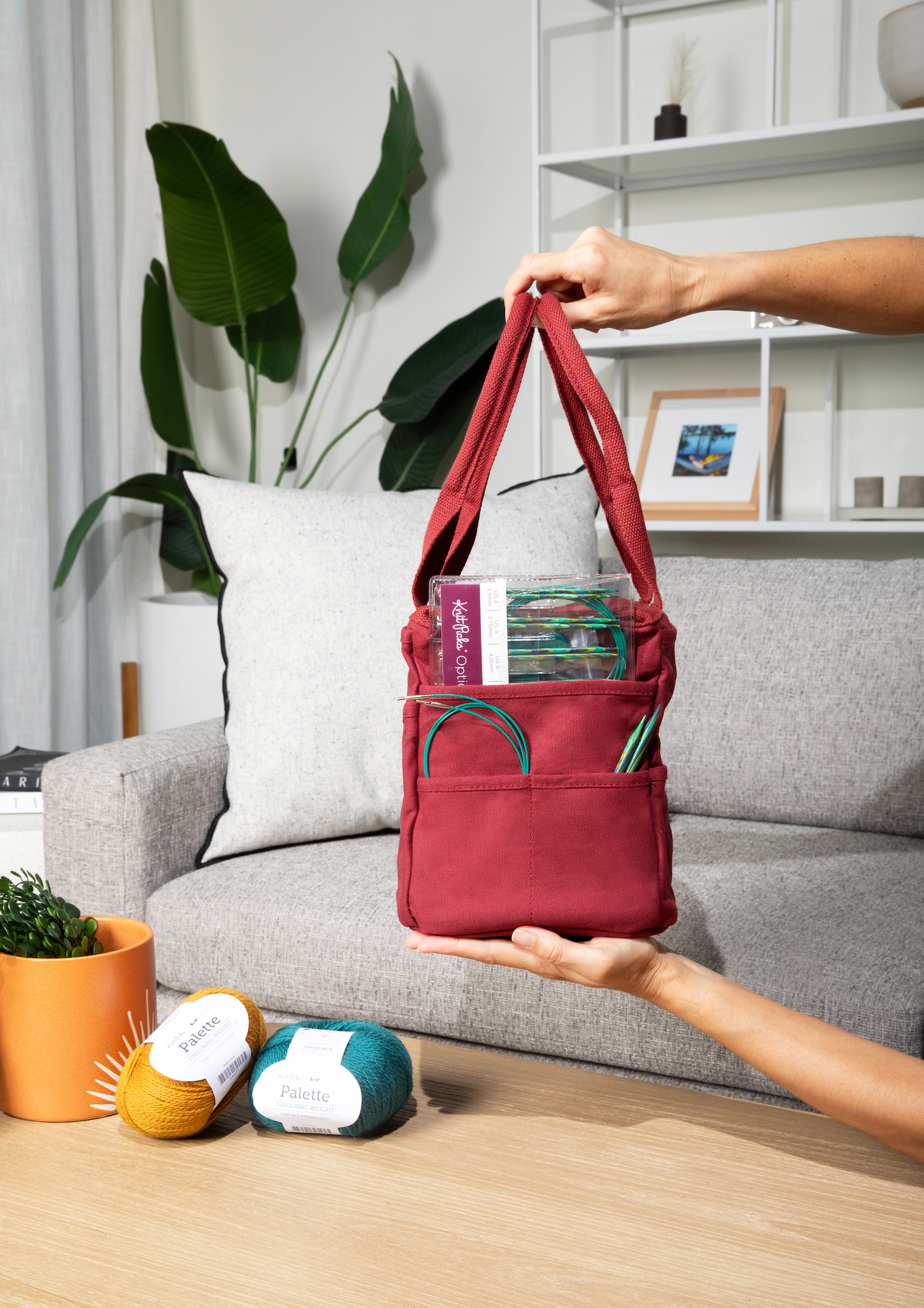 Soolla Studio Artist Bag, Coffee Bean