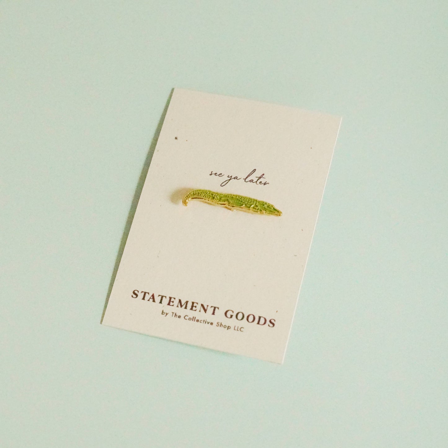 Alligator - Enamel Pin