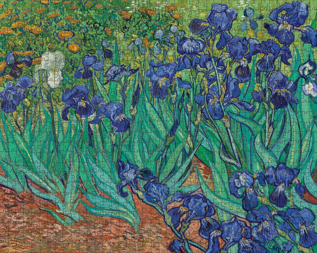 Vincent van Gogh: Irises 1000-piece Jigsaw Puzzle