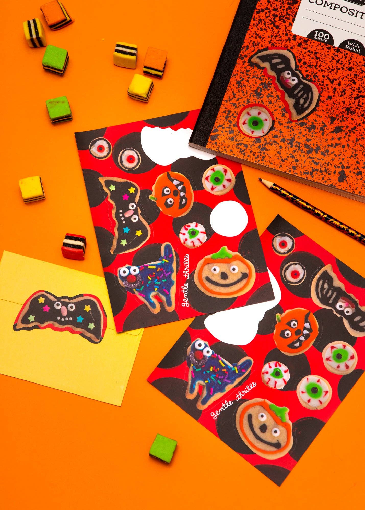 Halloween Cookies Sticker Sheet