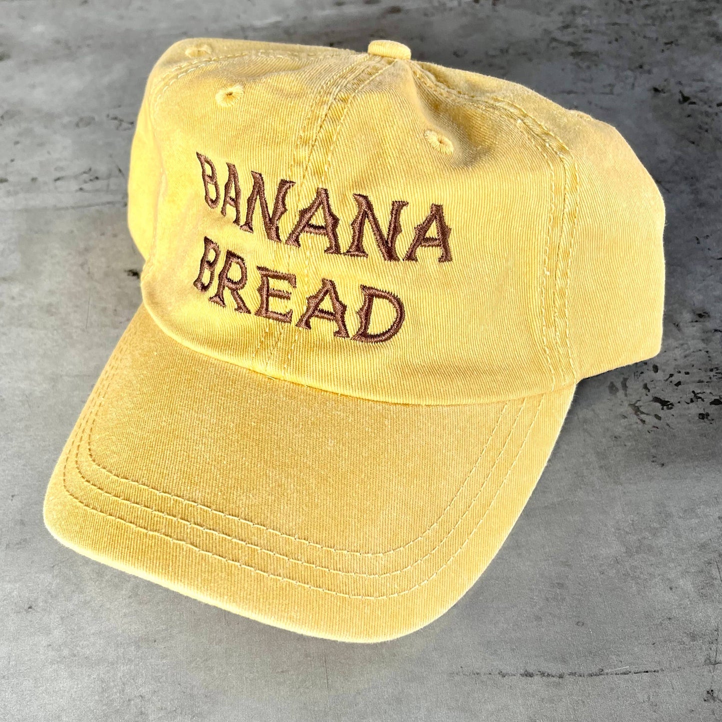 Banana Bread Baseball Cap Dad Hat Restaurant foodie bakery