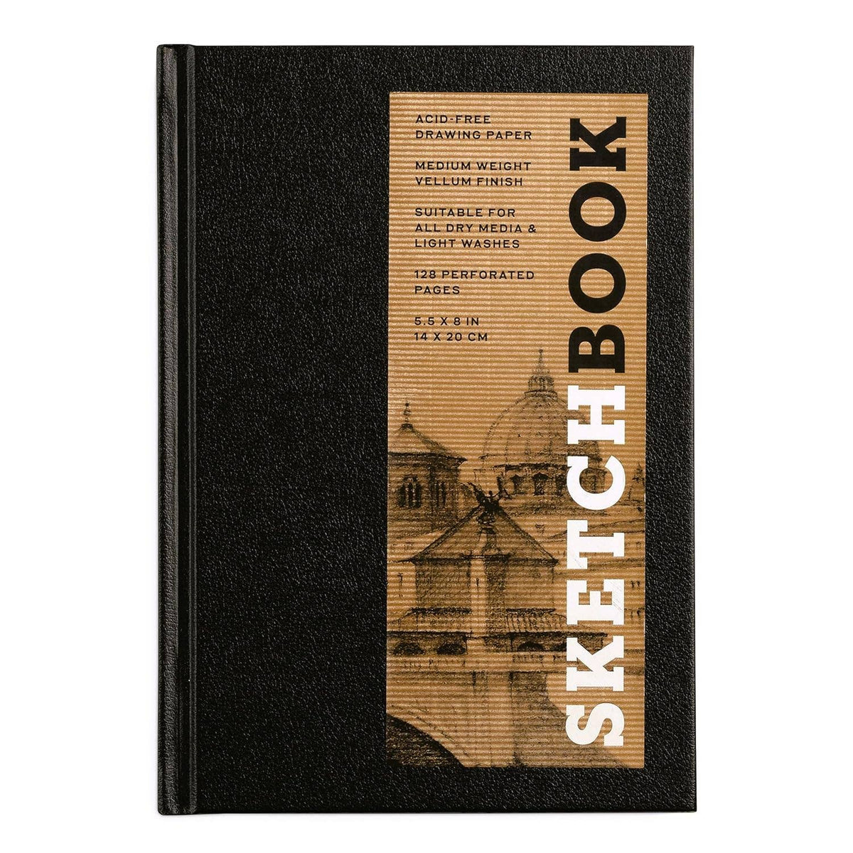 Small Sketchbook 5.5 x 8" (Black)
