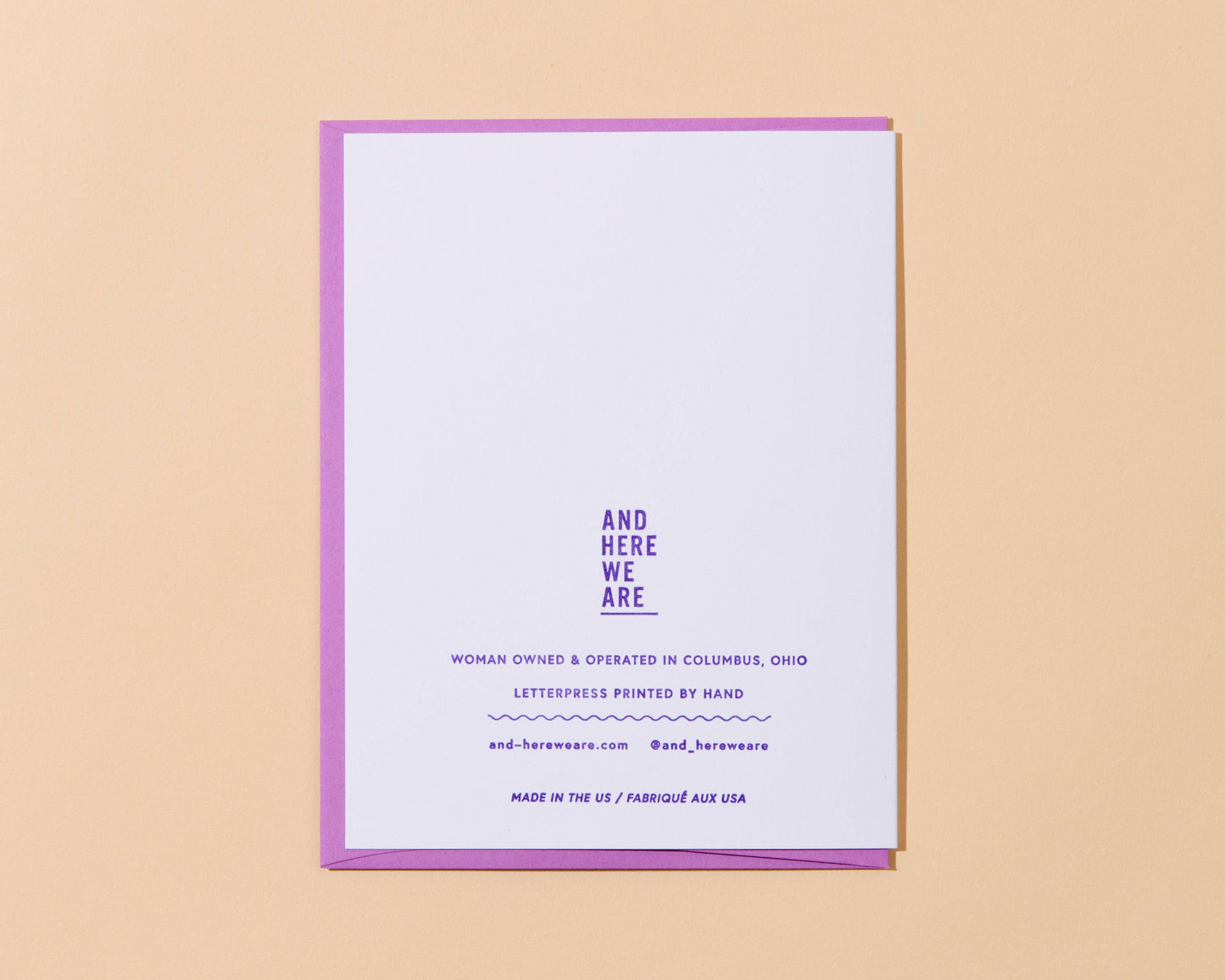 Birth (of Venus) Day Letterpress Birthday Greeting Card