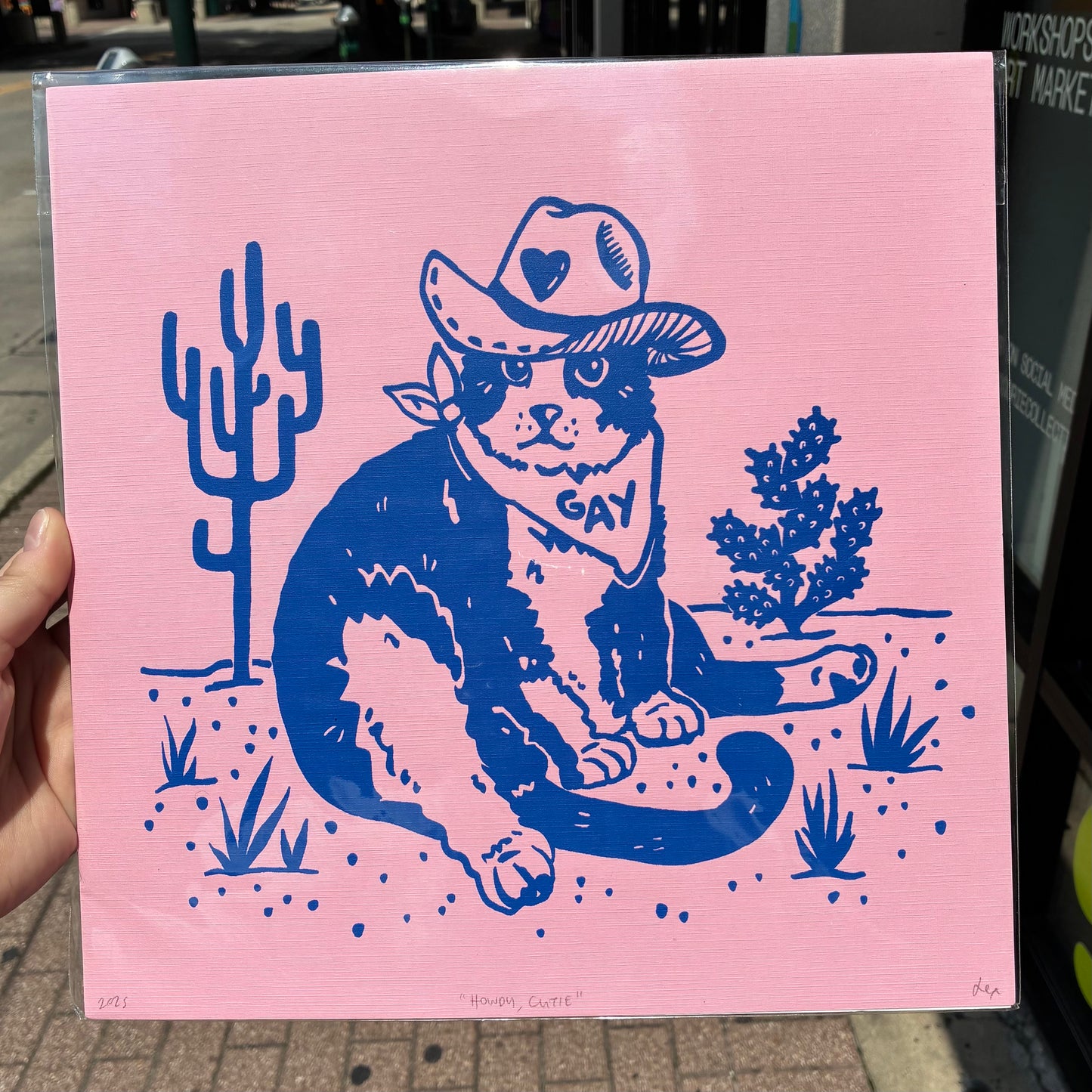 Howdy Cutie Print