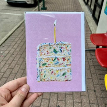 Funfetti Cake Card