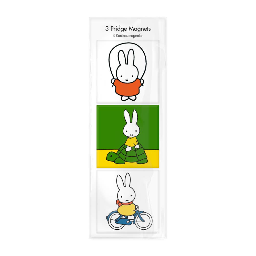 Magnet Set of 3 - Miffy Playing
