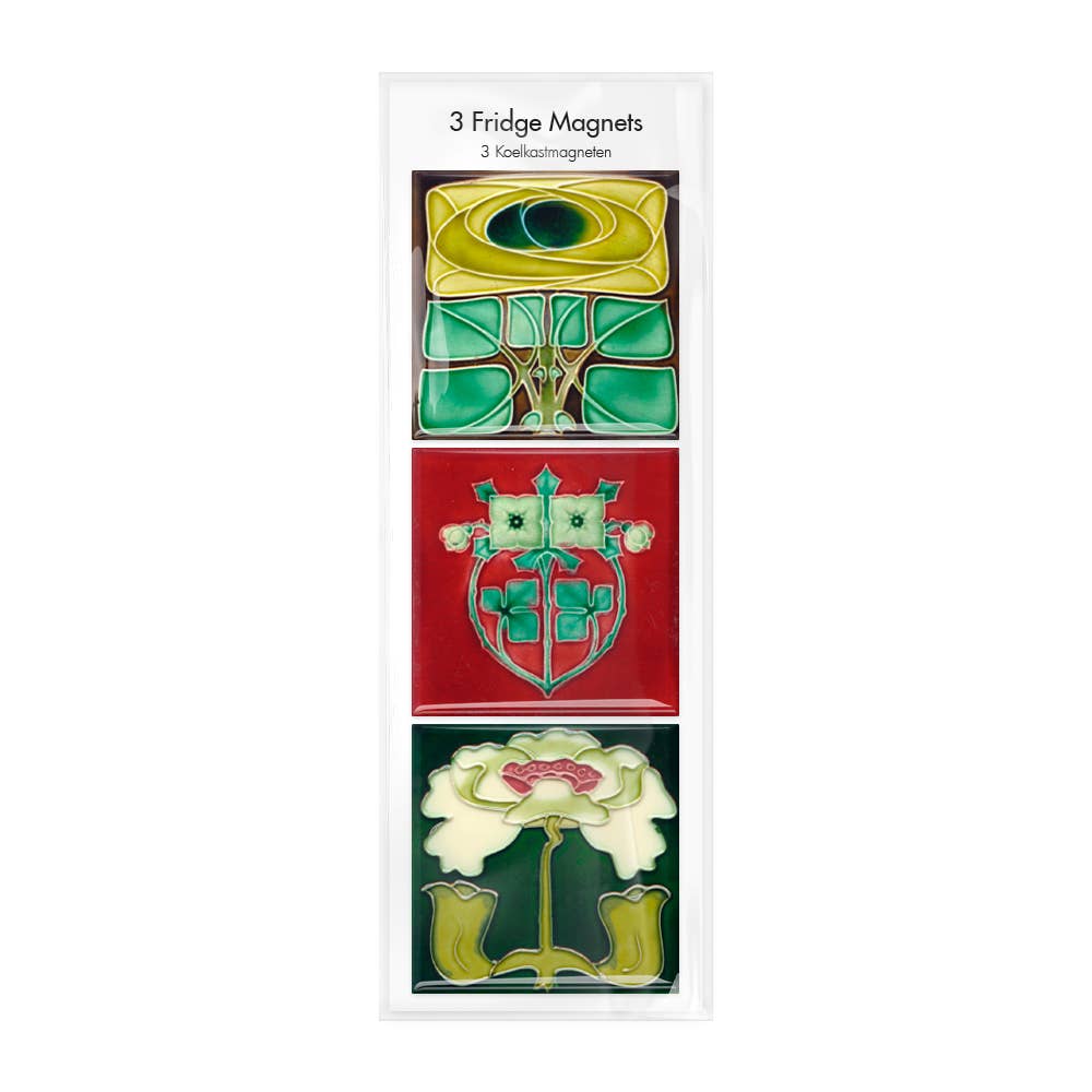 Magnet Set of 3 - Art Nouveau 1