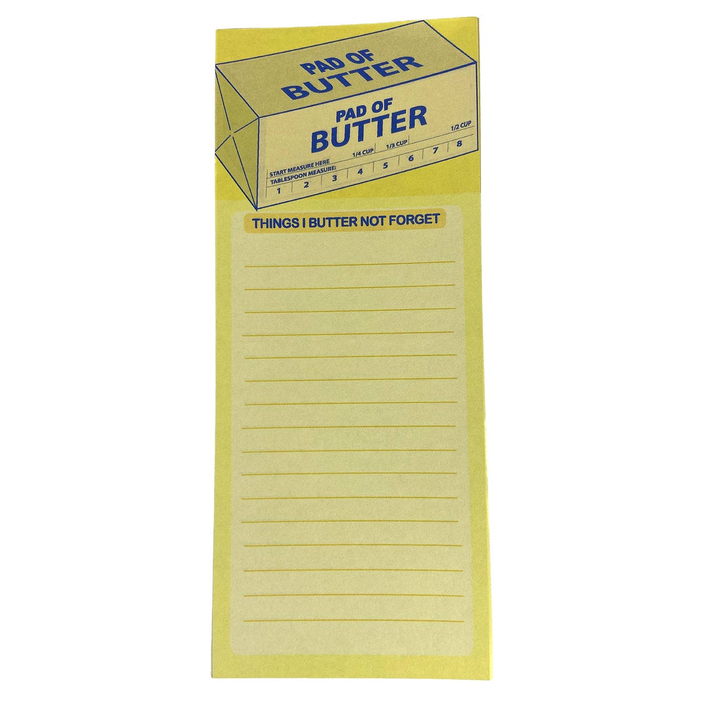 Butter Not Forget Magnet Pad