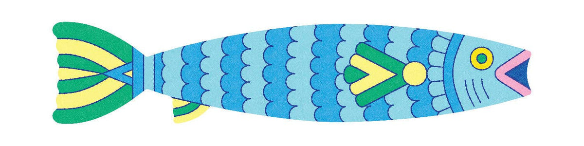 Sardines Fishy Sticky Notes