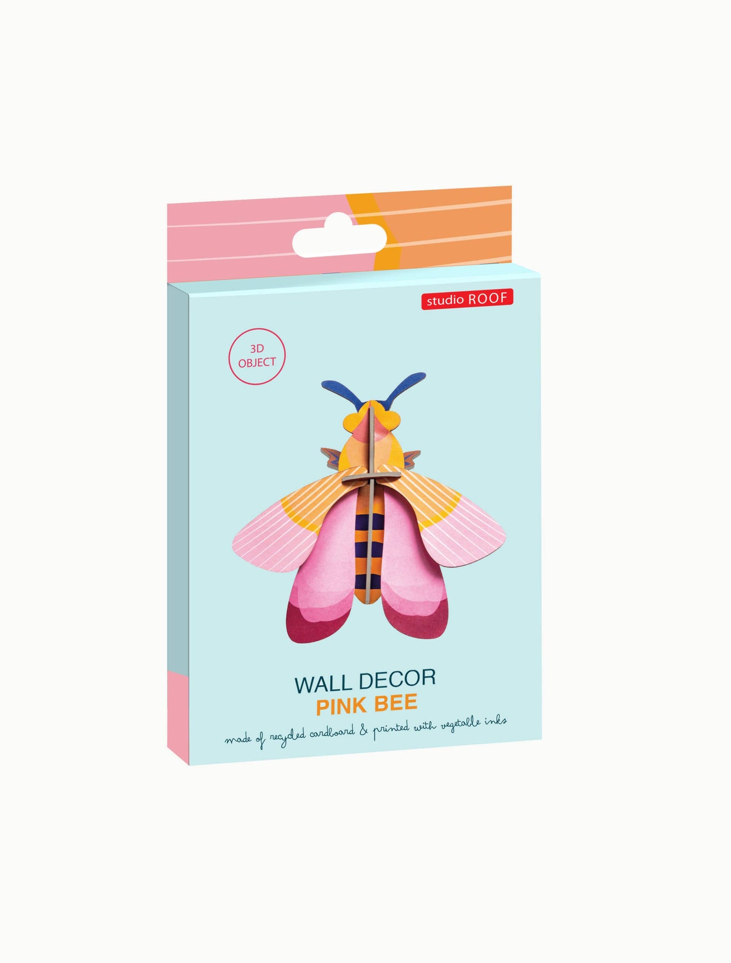 3D Wall Art - Insect - Pink Bee