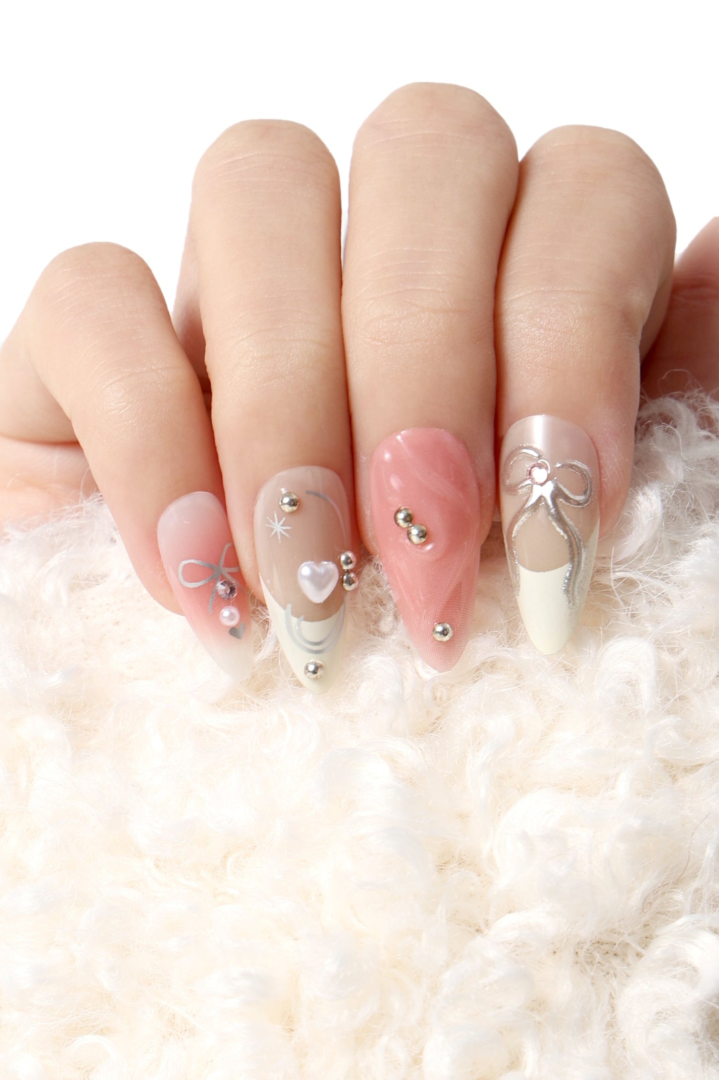 Ballerina Slipper Nails