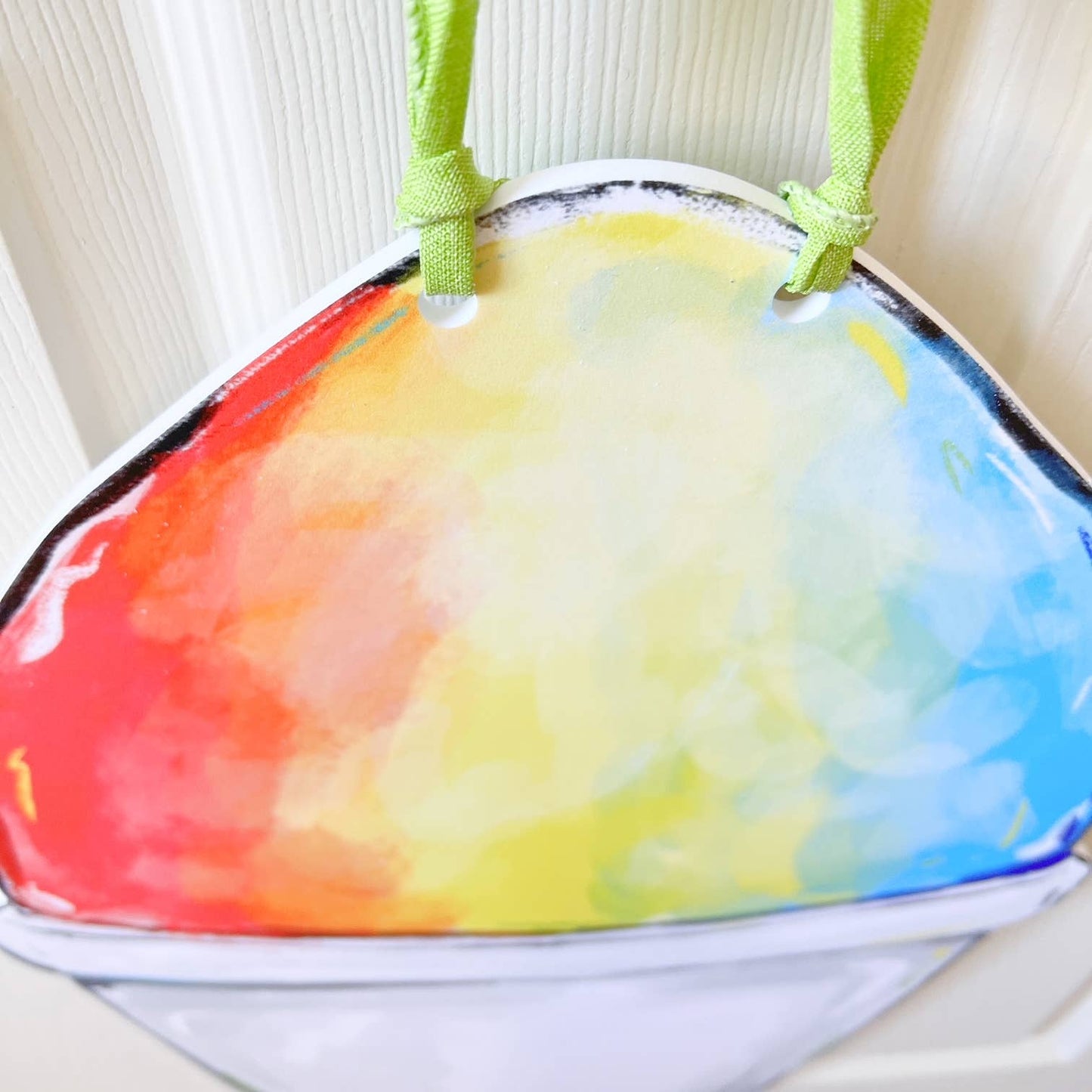 Classic SnowCone Door Hanger-Summer Treat Cute Outdoor Decor