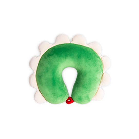 GREEN PETAL TRAVEL CUSHION