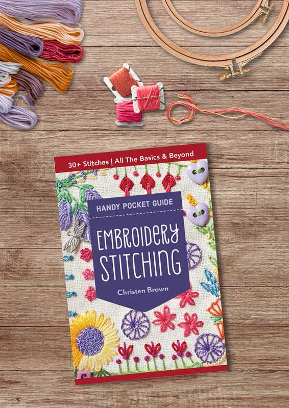 Embroidery Stitching Handy Pocket Guide