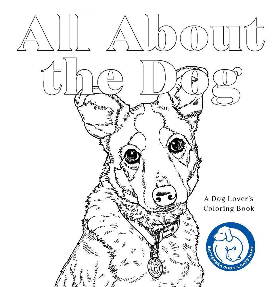 All About the Dog Coloring Book