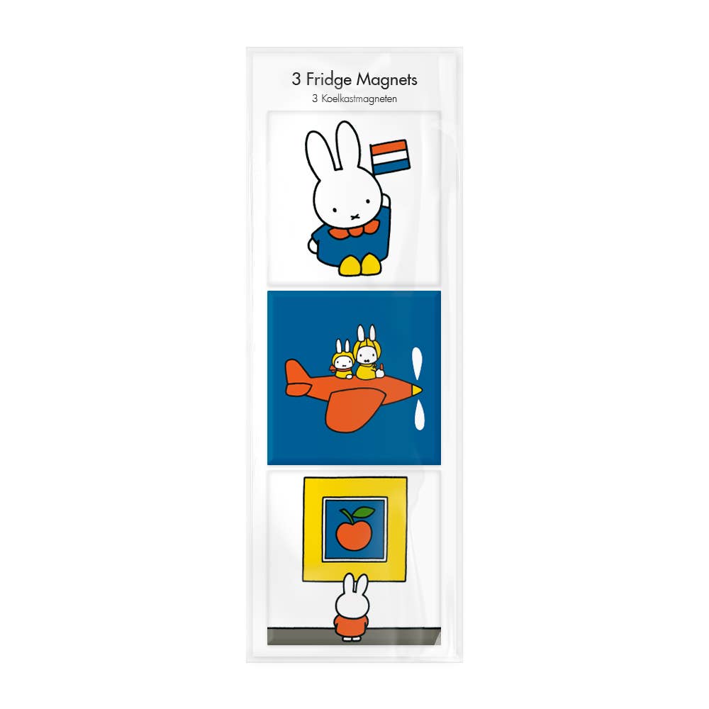 Magnet Set of 3 - Miffy Holiday