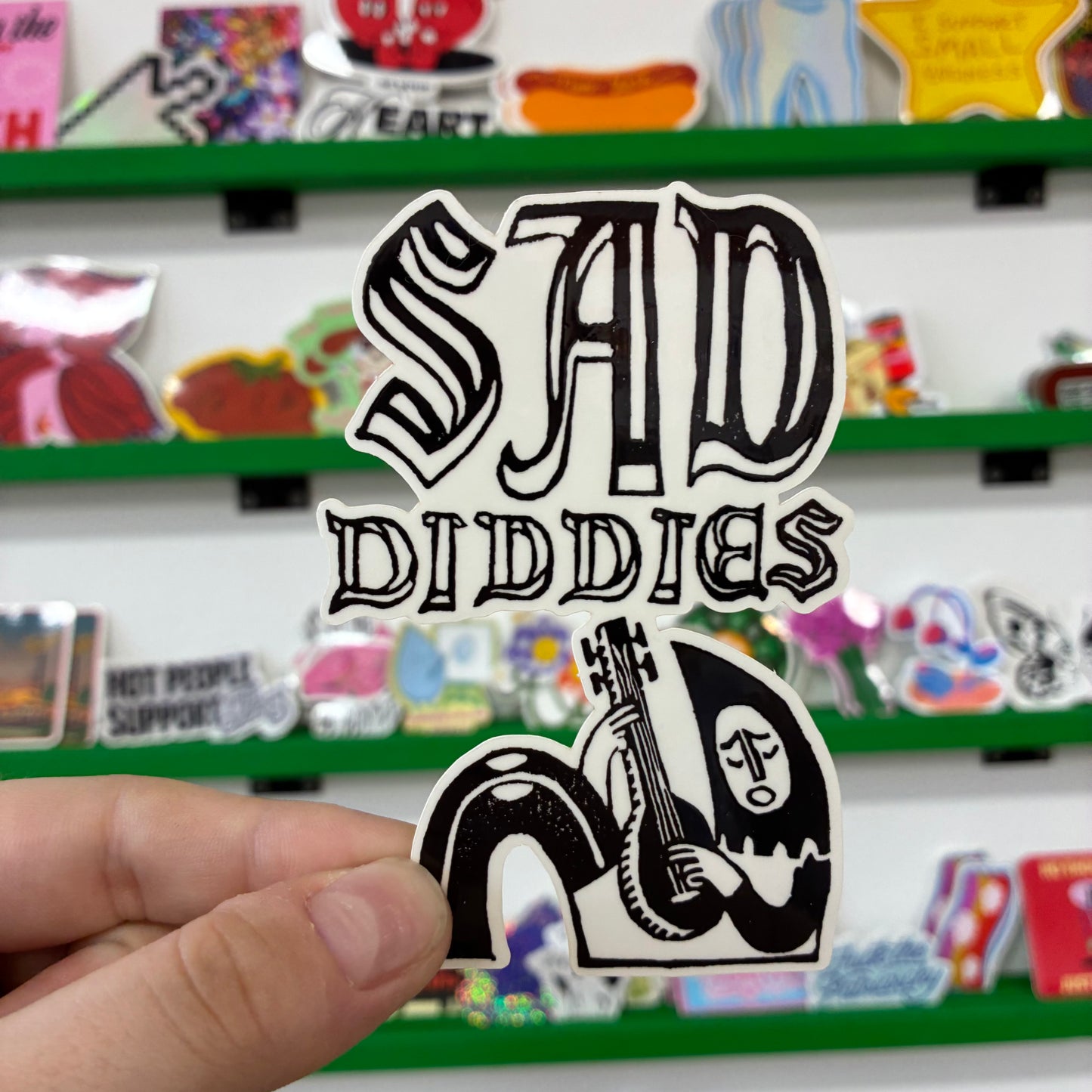 Sad Diddies Sticker