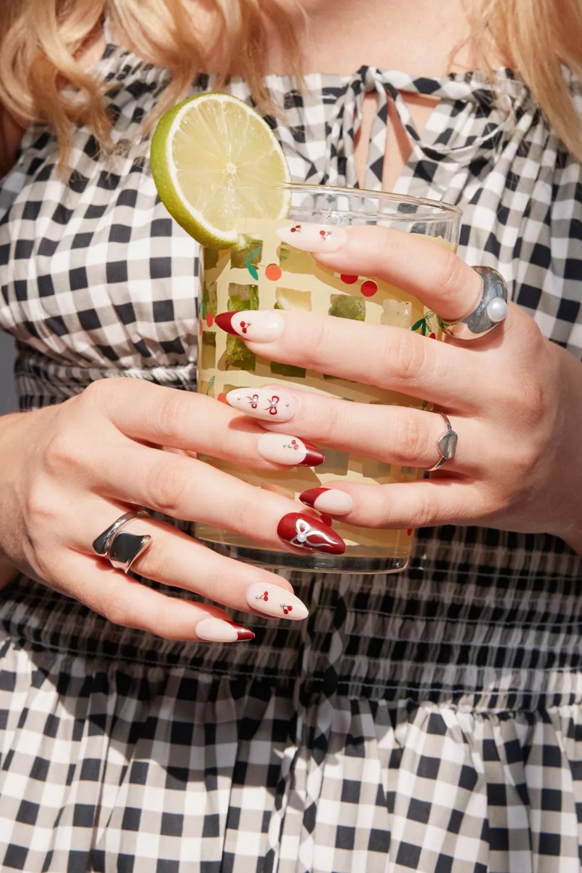 Cherry Cola Nails